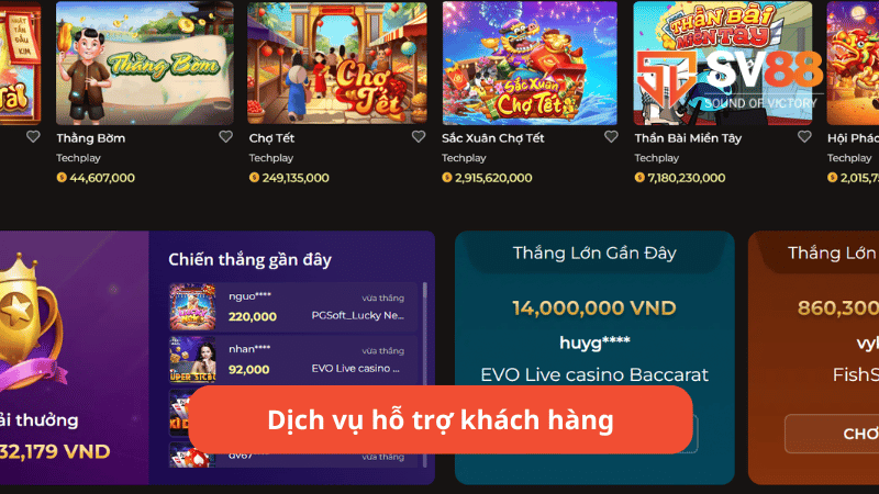 Dịch vụ hỗ trợ khách hàng