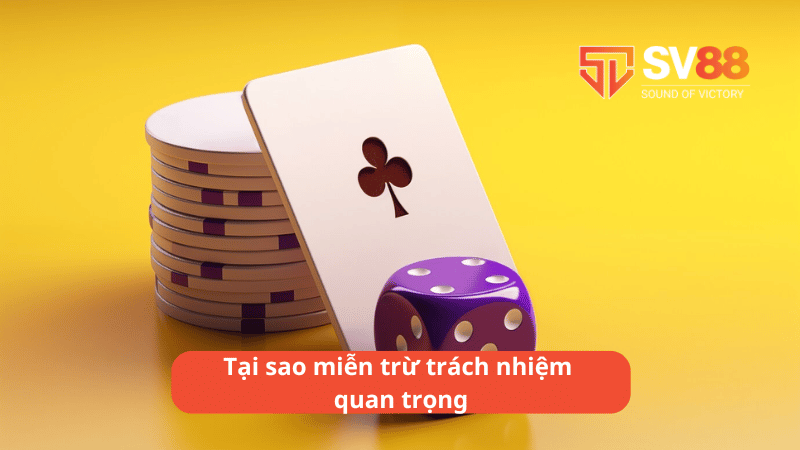 Tại sao miễn trừ trách nhiệm quan trọng?